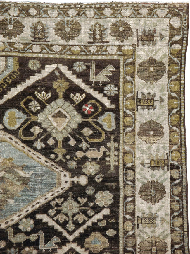 Antique Persian Kurdish Rug, No.20424 - Galerie Shabab