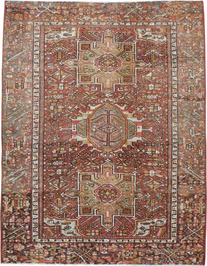 Vintage Persian Karajeh Rug, No.20425 - Galerie Shabab