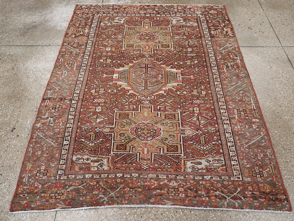 Vintage Persian Karajeh Rug, No.20425 - Galerie Shabab