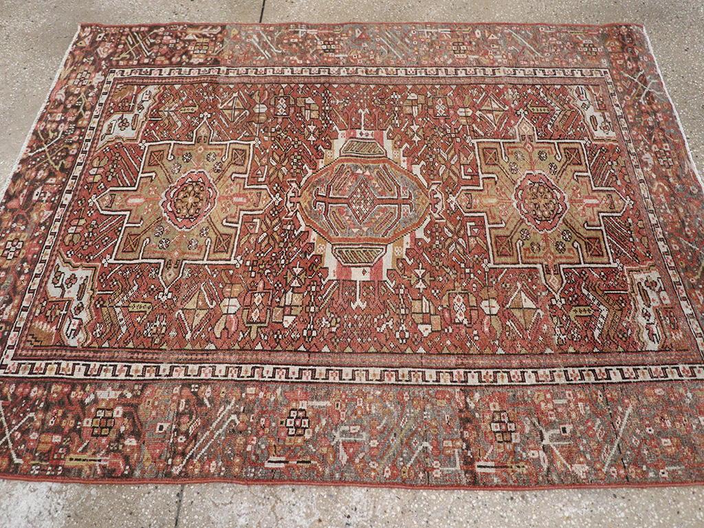 Vintage Persian Karajeh Rug, No.20425 - Galerie Shabab