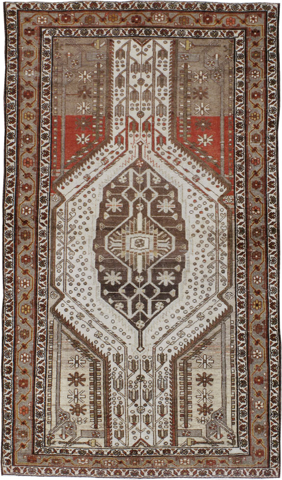 Vintage Persian Malayer Rug, No.20433 - Galerie Shabab