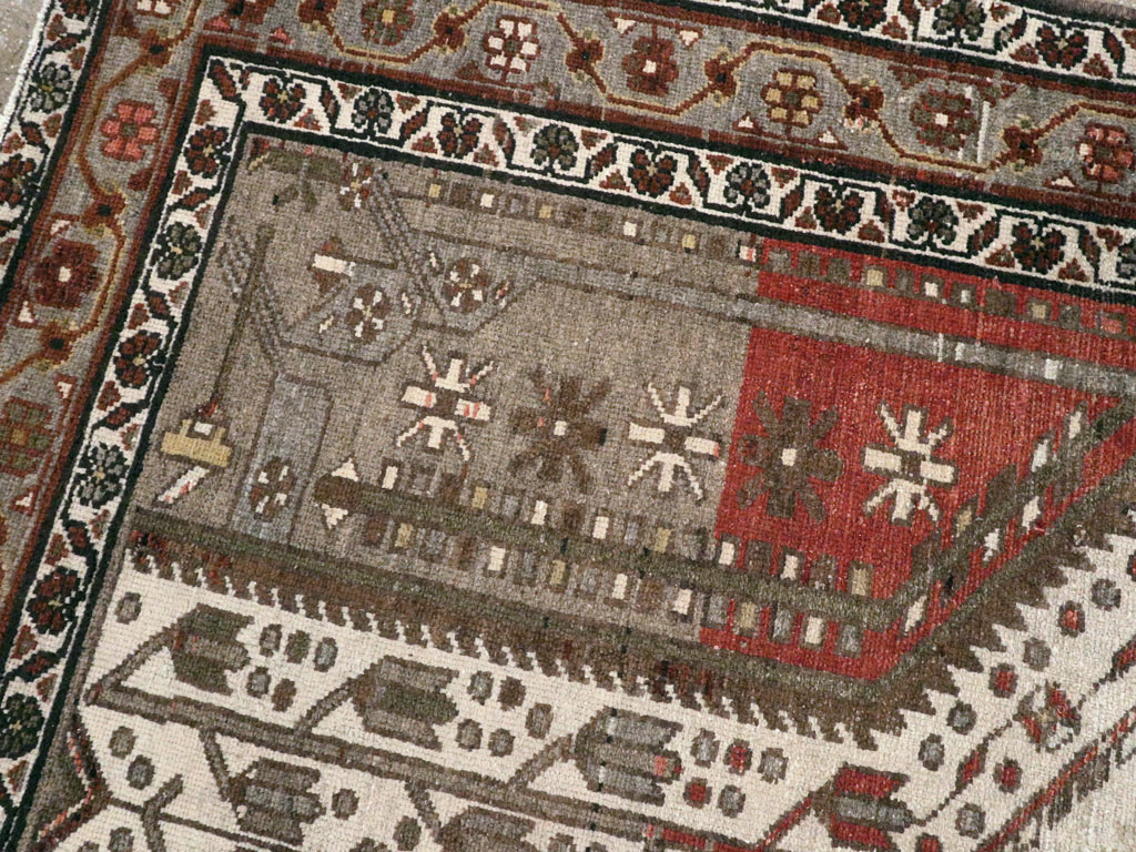 Vintage Persian Malayer Rug, No.20433 - Galerie Shabab