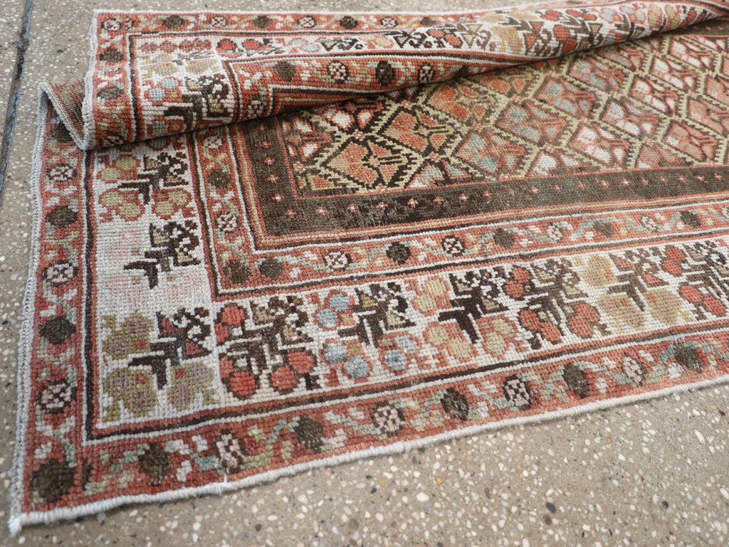 Vintage Persian Kurdish Runner, No.20435 - Galerie Shabab