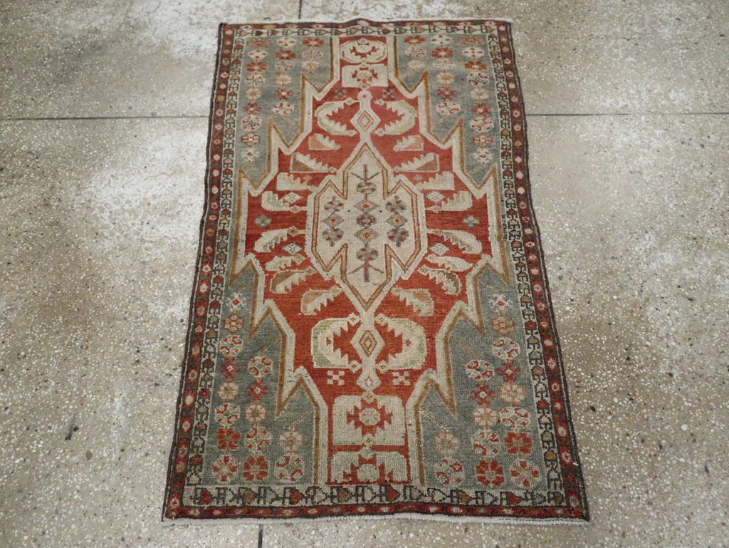 Vintage Persian Malayer Rug, No.20439 - Galerie Shabab