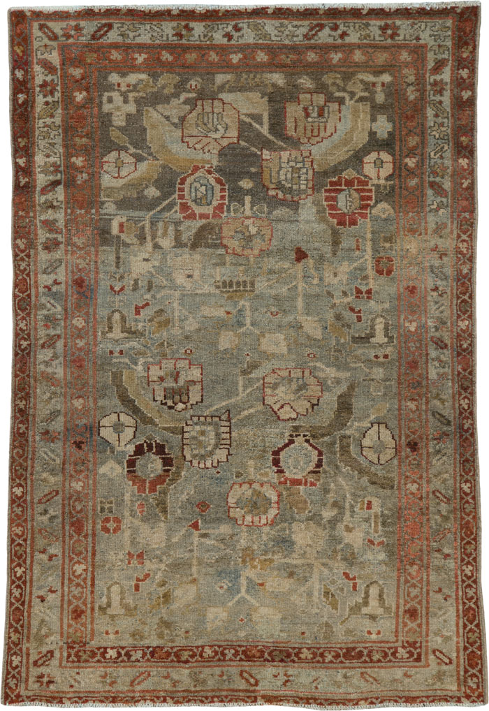 Vintage Persian Malayer Rug, No.20442 - Galerie Shabab