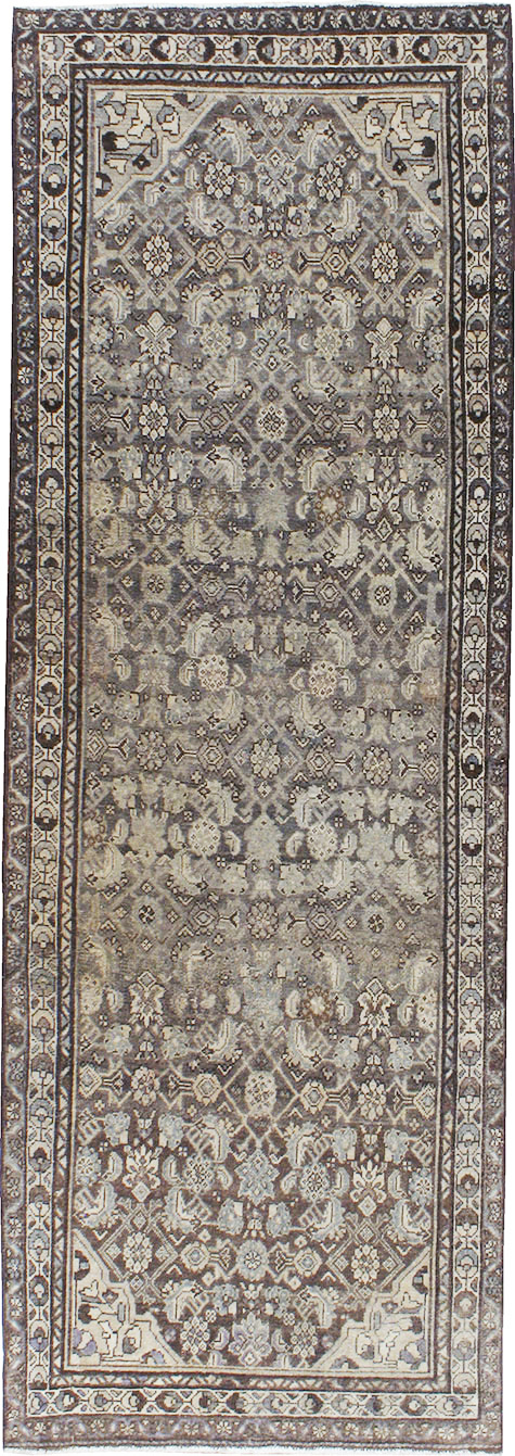 Vintage Persian Malayer Runner, No.20443 - Galerie Shabab