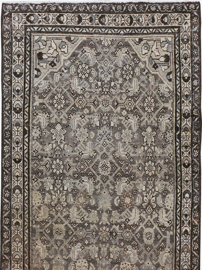 Vintage Persian Malayer Runner, No.20443 - Galerie Shabab