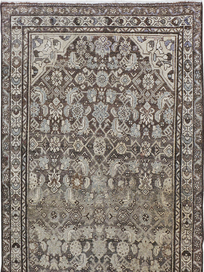 Vintage Persian Malayer Runner, No.20443 - Galerie Shabab