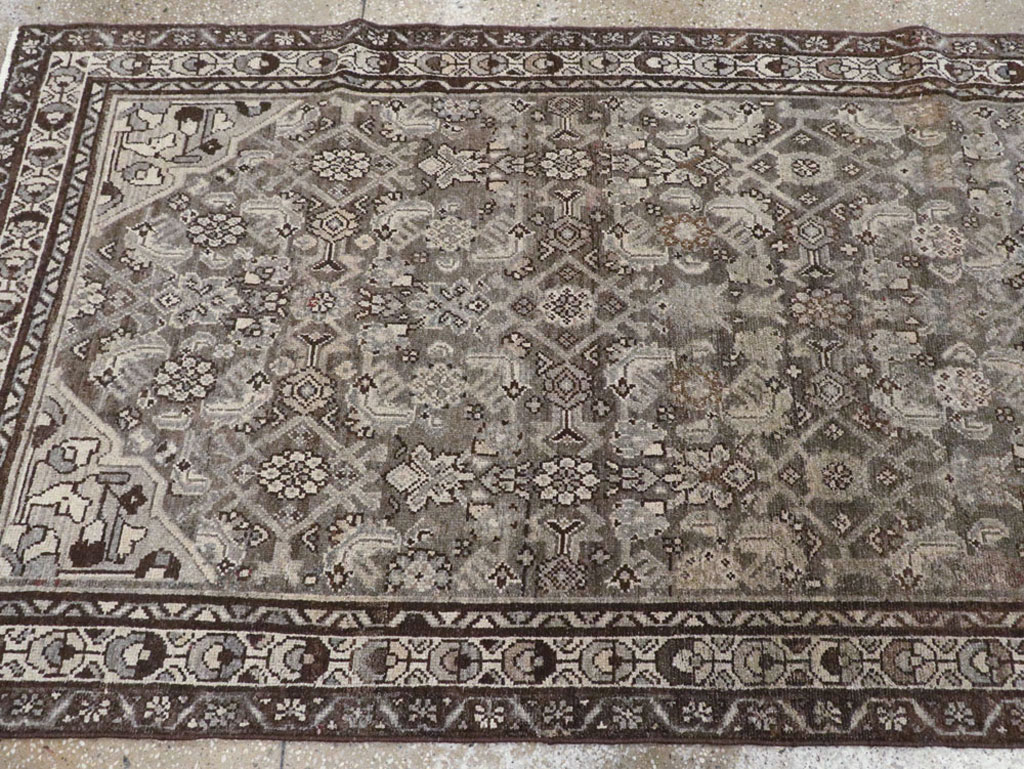 Vintage Persian Malayer Runner, No.20443 - Galerie Shabab