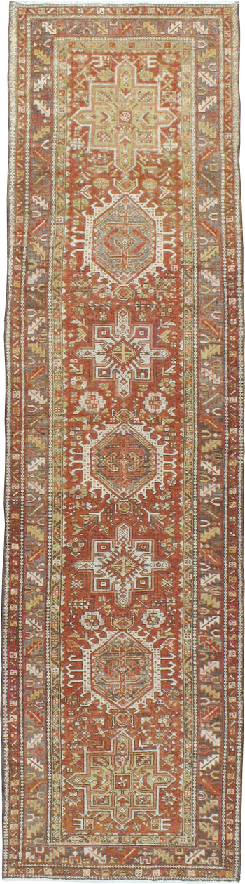 Vintage Persian Karajeh Runner, No.20444 - Galerie Shabab