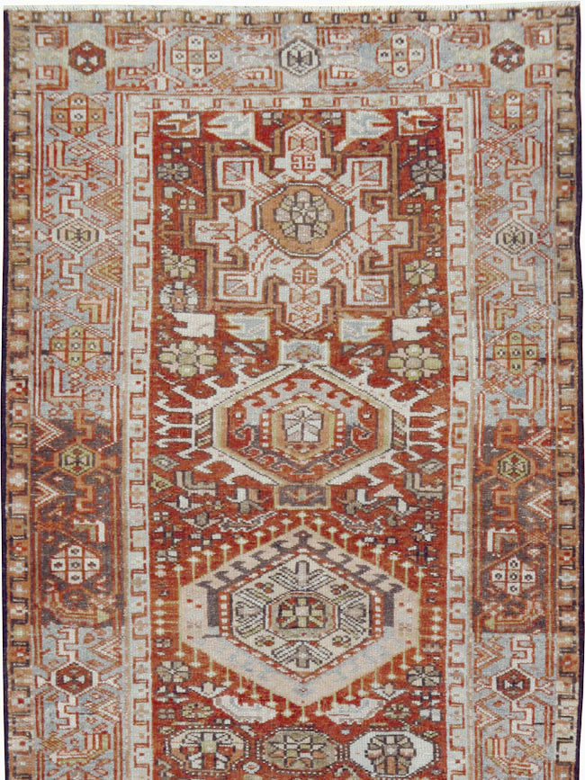 Vintage Persian Karajeh Runner, No.20447 - Galerie Shabab