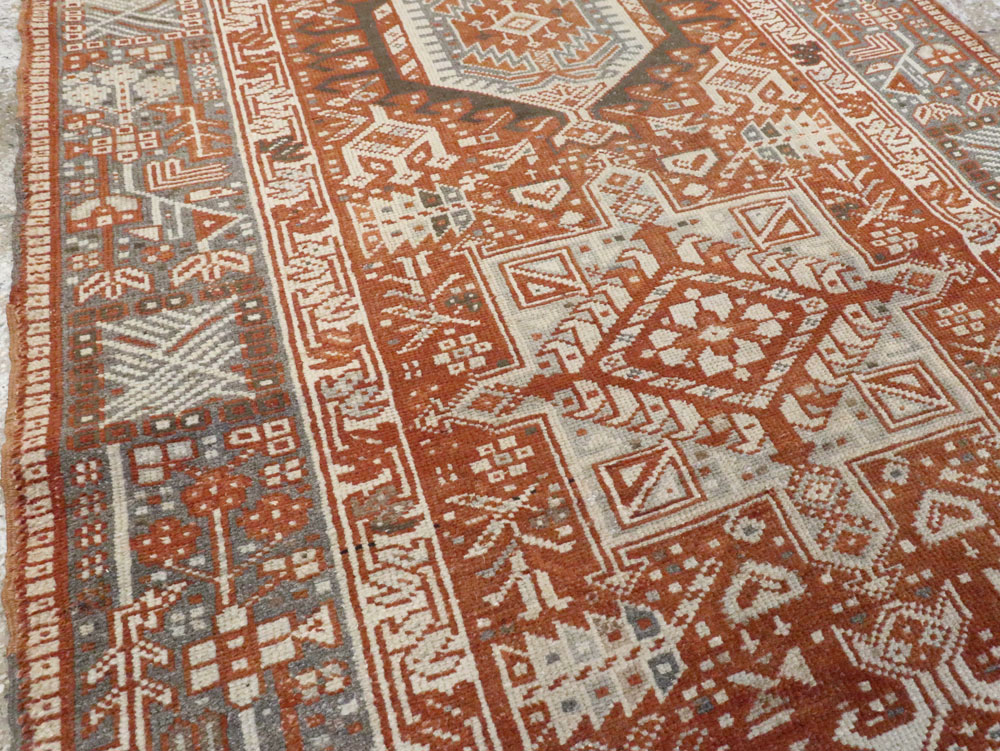 Vintage Persian Karajeh Runner, No.20449 - Galerie Shabab