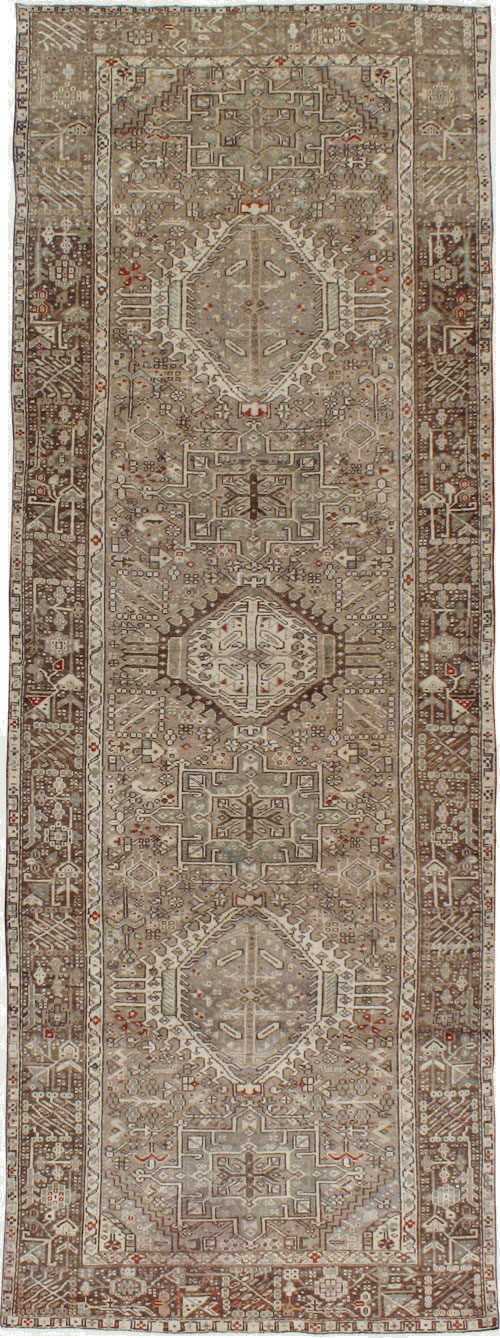 Vintage Persian Karajeh Runner, No.20450 - Galerie Shabab