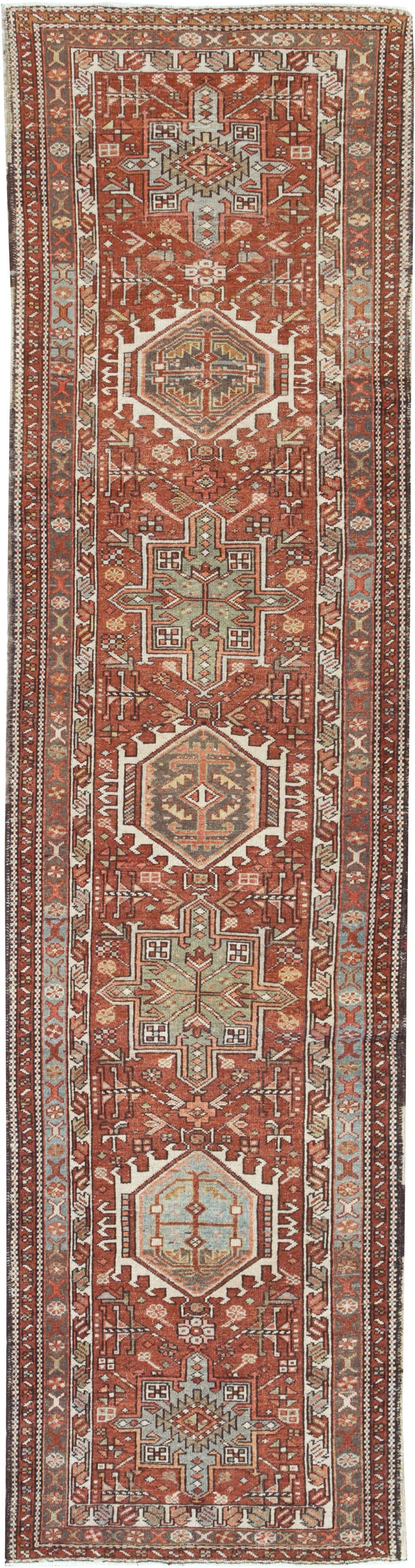 Vintage Persian Karajeh Runner, No.20454 - Galerie Shabab