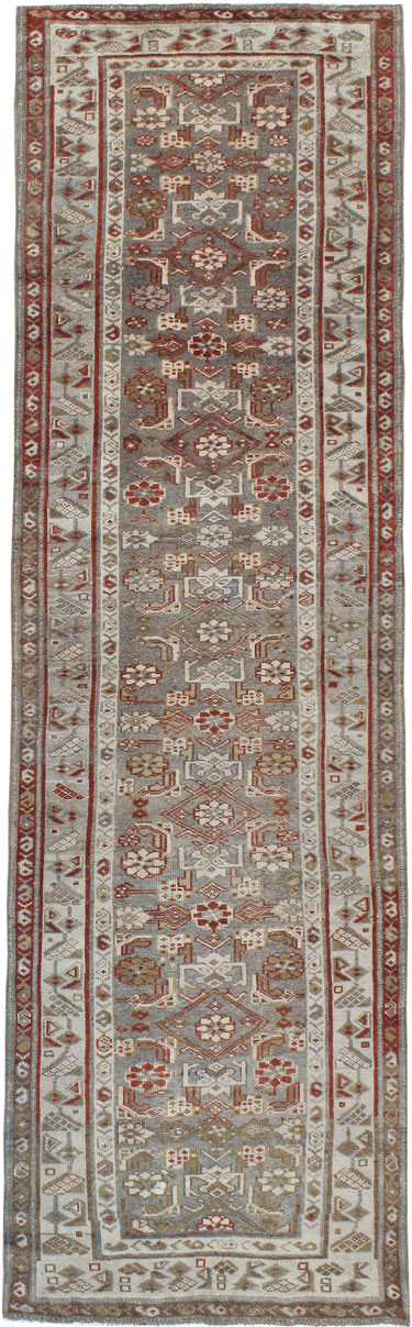 Vintage Persian Malayer Runner, No.20455 - Galerie Shabab