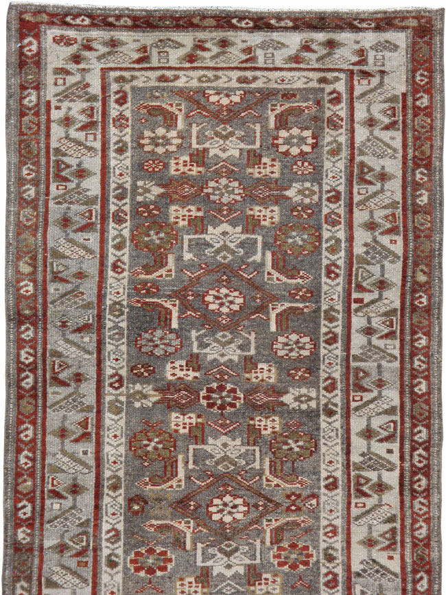 Vintage Persian Malayer Runner, No.20455 - Galerie Shabab