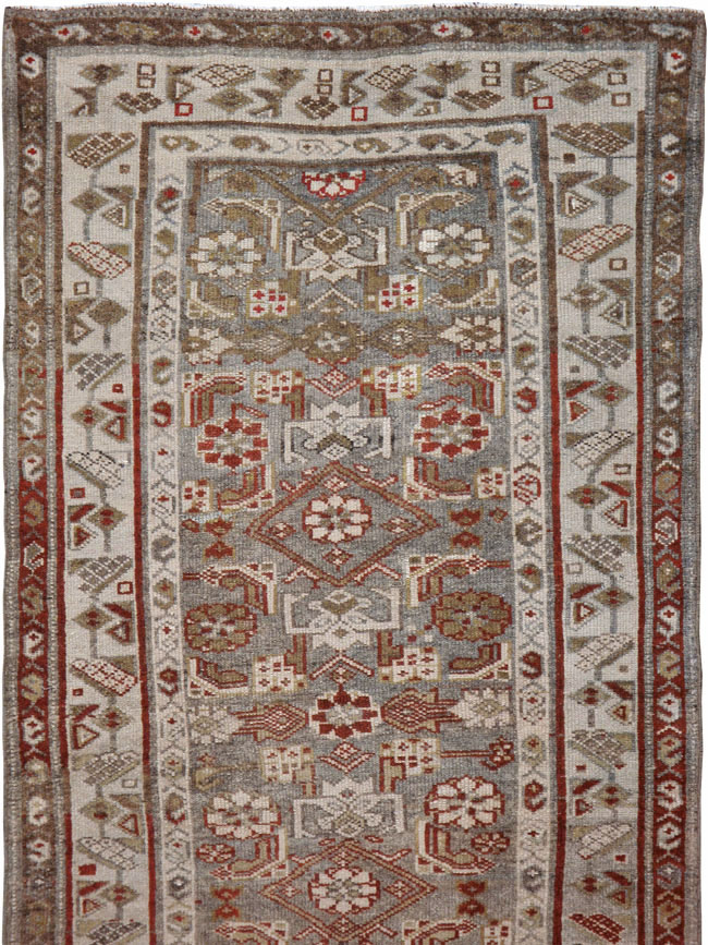 Vintage Persian Malayer Runner, No.20455 - Galerie Shabab