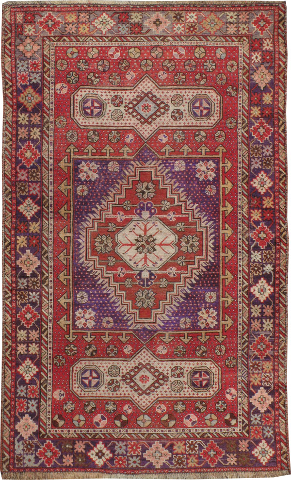 Antique Oushak Rug, No.20456 - Galerie Shabab