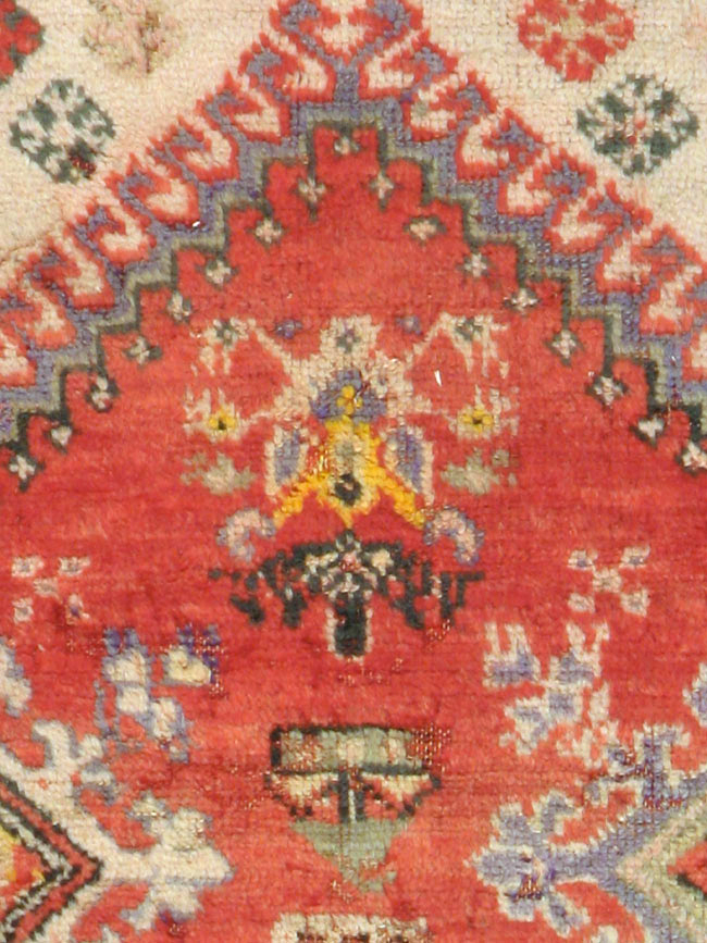 Antique Turish Oushak Carpet, No.20458 - Galerie Shabab