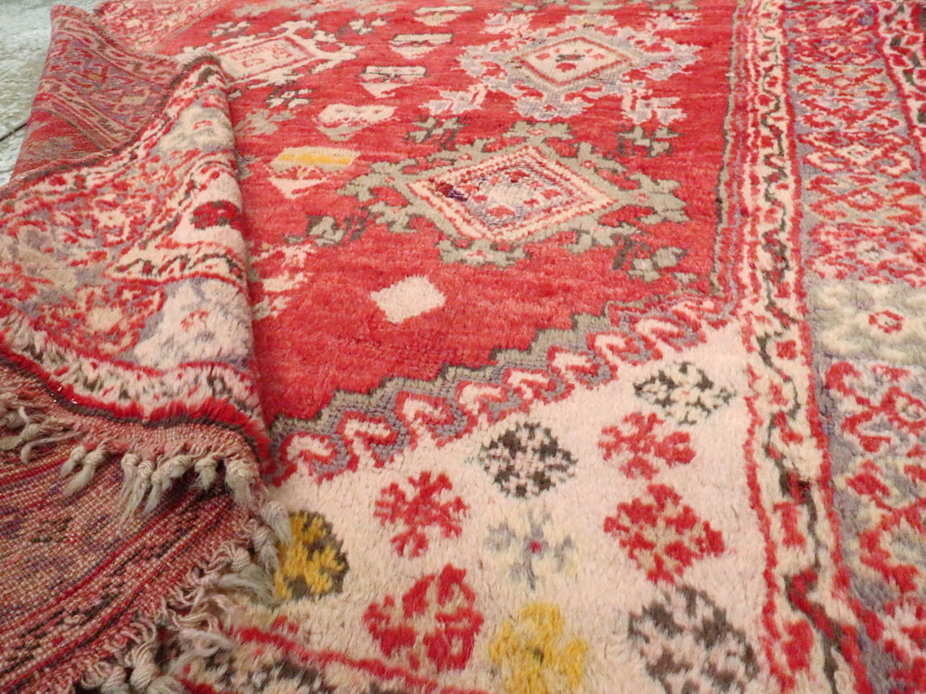 Antique Turish Oushak Carpet, No.20458 - Galerie Shabab