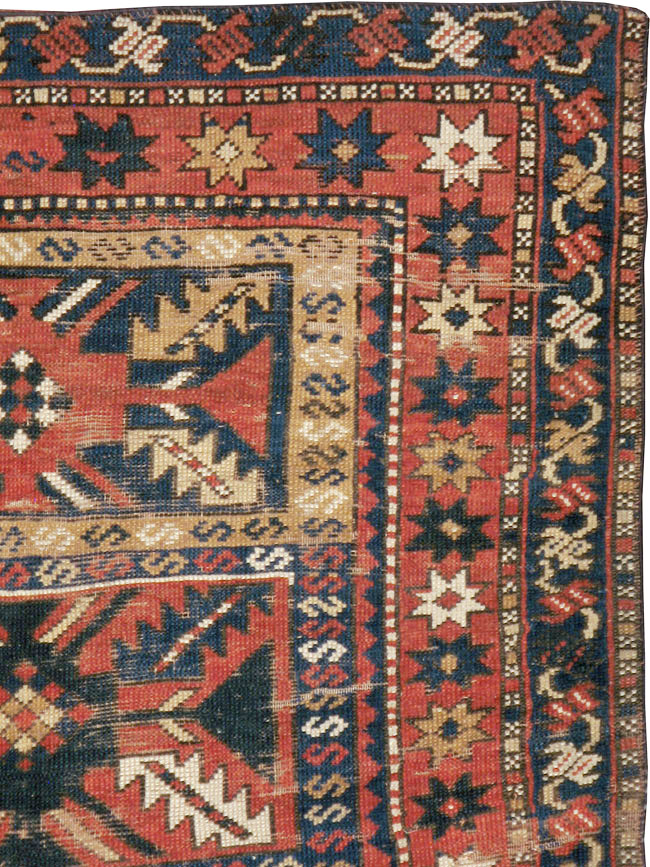 Antique Caucasian Kazak Rug, No.20467 - Galerie Shabab