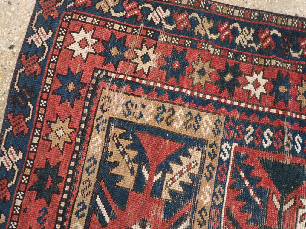Antique Caucasian Kazak Rug, No.20467 - Galerie Shabab