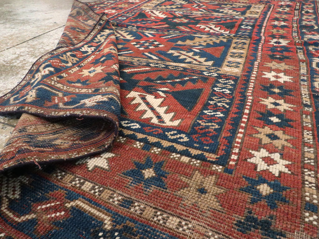Antique Caucasian Kazak Rug, No.20467 - Galerie Shabab
