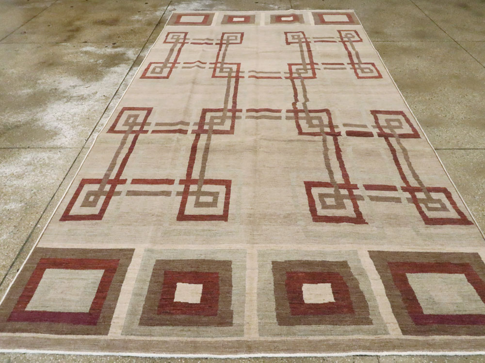 Modern Persian Tabriz Carpet, No.20475 - Galerie Shabab