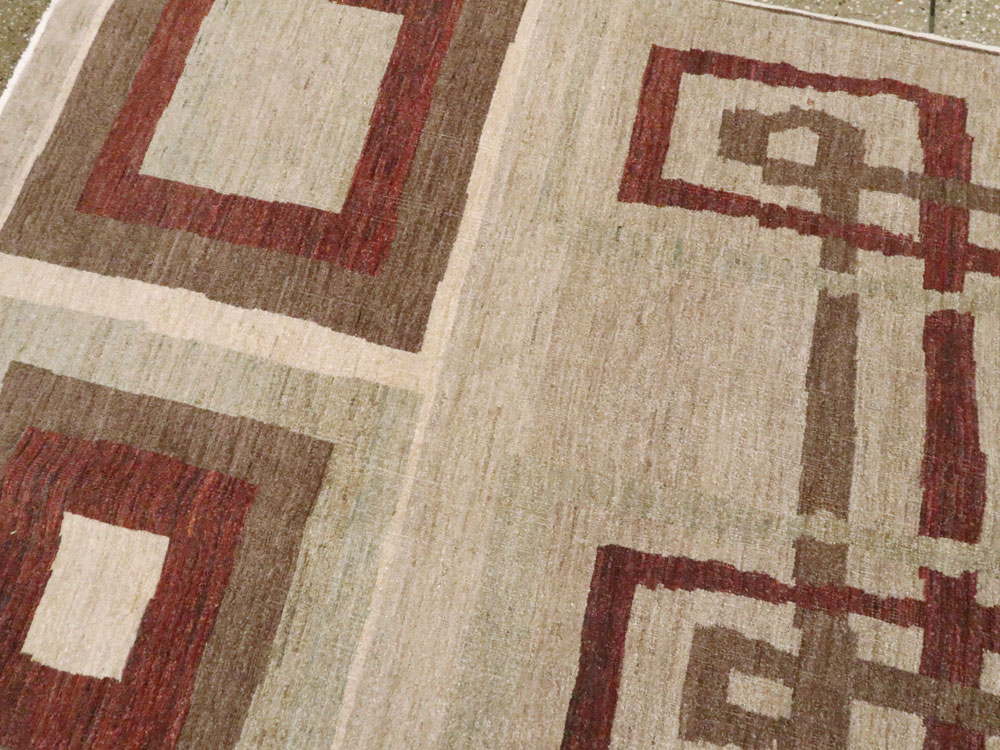 Modern Persian Tabriz Carpet, No.20475 - Galerie Shabab