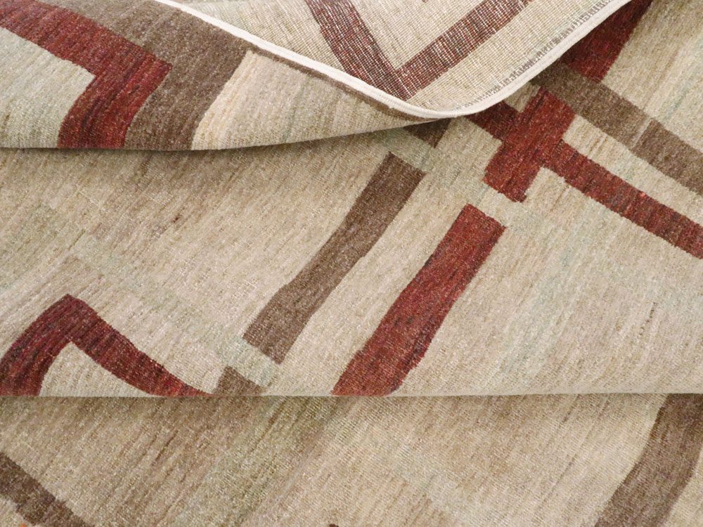 Modern Persian Tabriz Carpet, No.20475 - Galerie Shabab