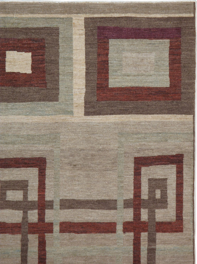 Modern Persian Tabriz Carpet, No.20475 - Galerie Shabab