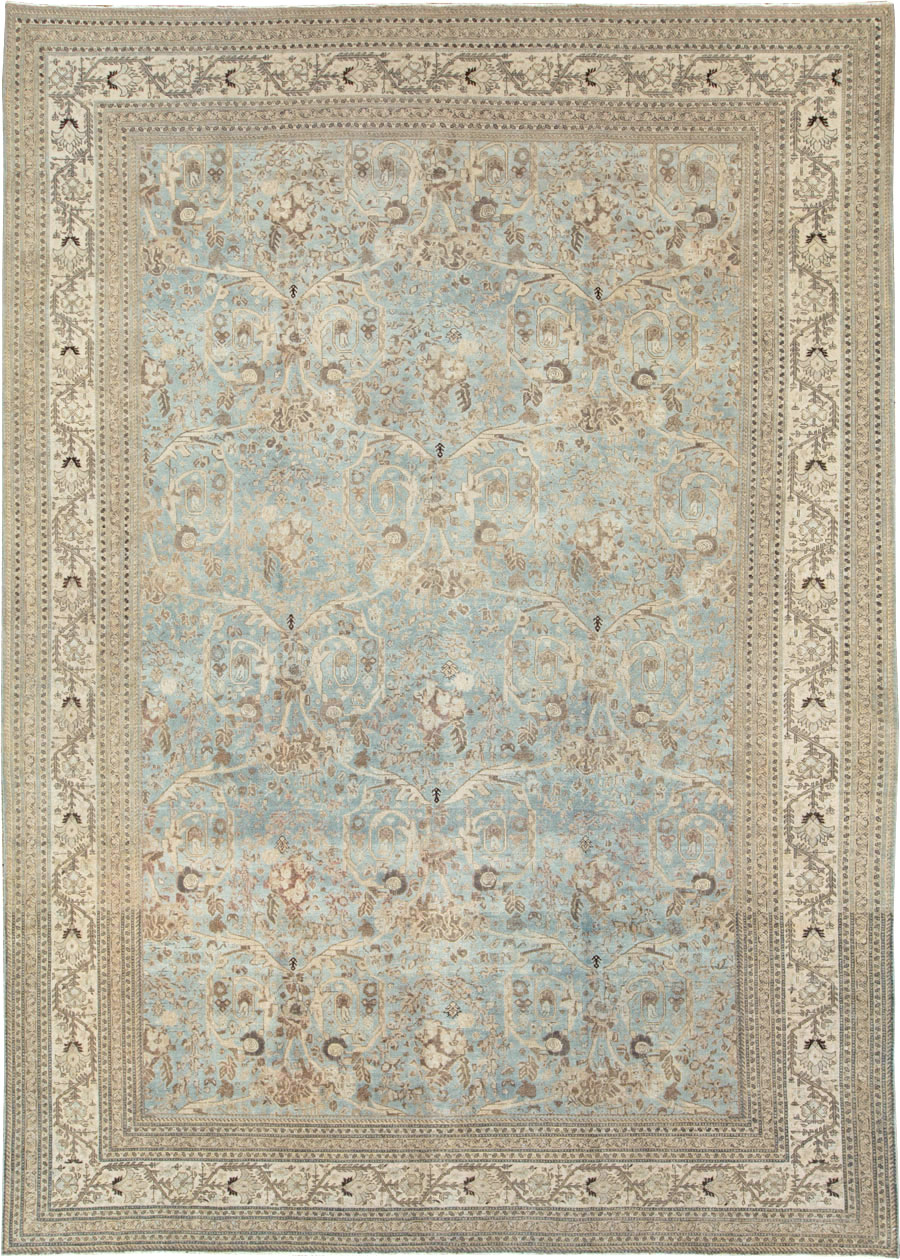 Antique Persian Tabriz Carpet, No.20476 - Galerie Shabab