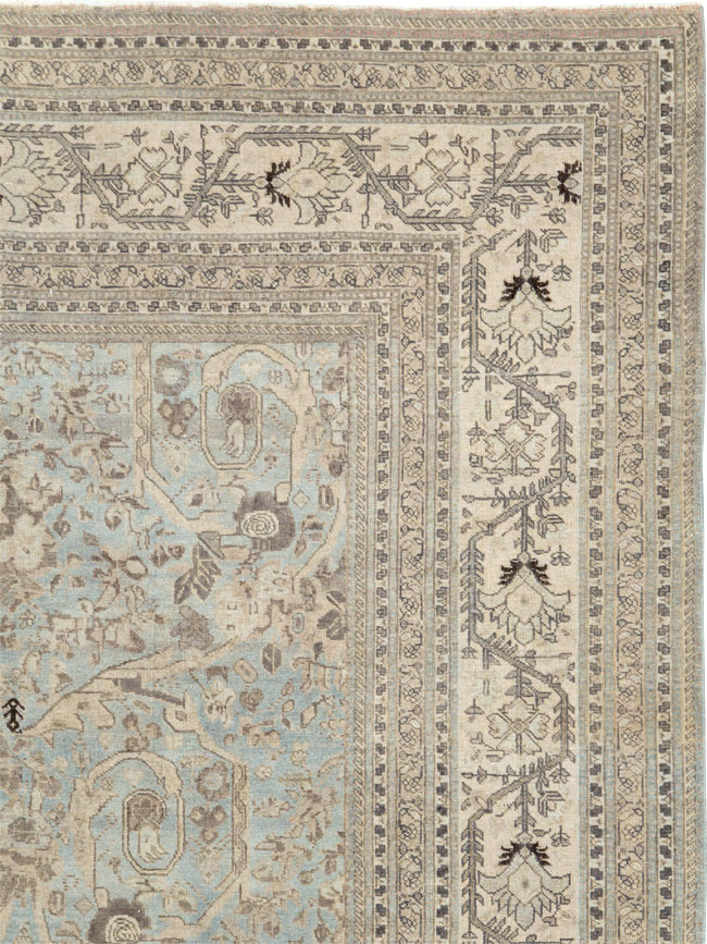 Antique Persian Tabriz Carpet, No.20476 - Galerie Shabab
