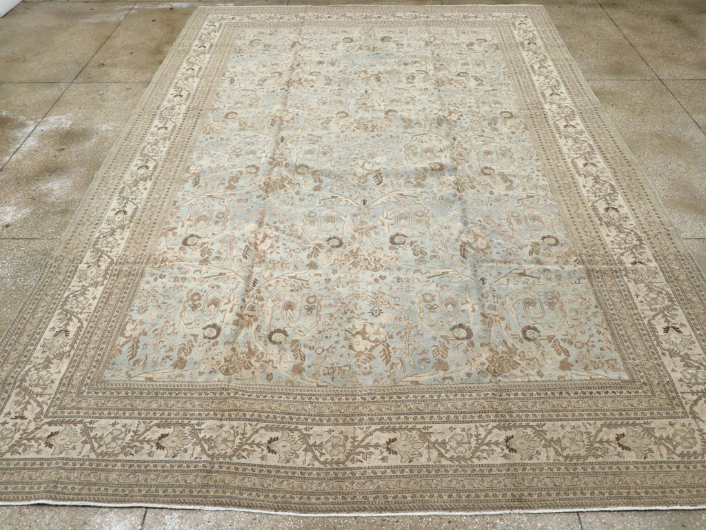 Antique Persian Tabriz Carpet, No.20476 - Galerie Shabab