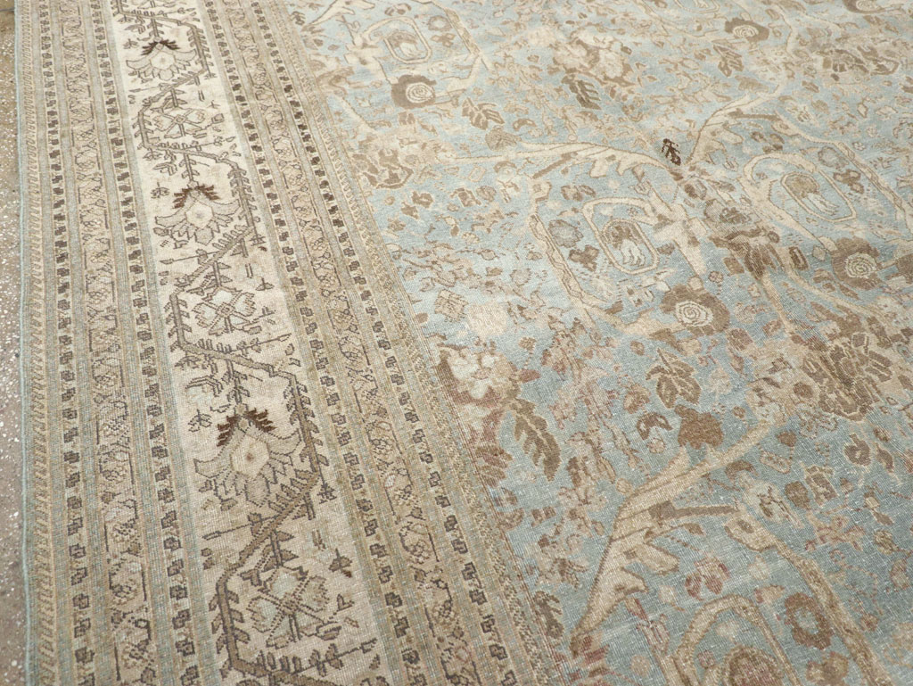 Antique Persian Tabriz Carpet, No.20476 - Galerie Shabab