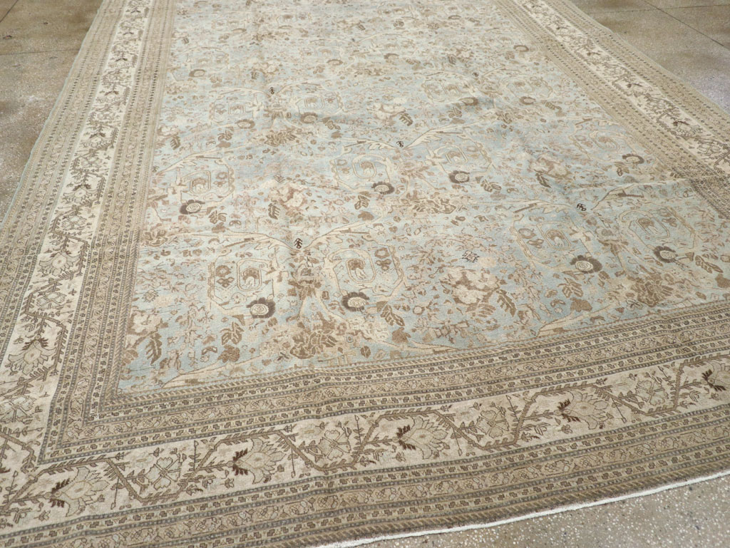 Antique Persian Tabriz Carpet, No.20476 - Galerie Shabab