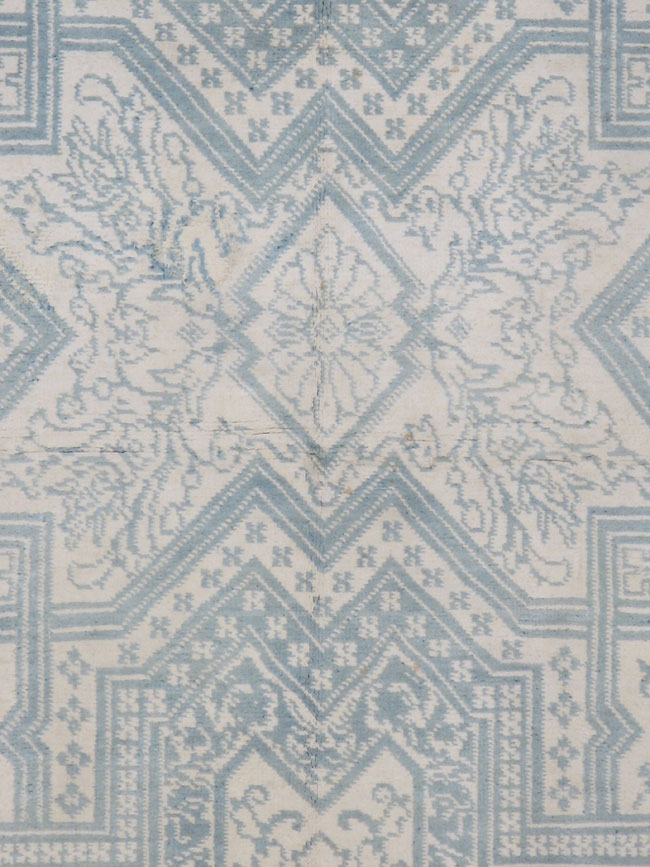 Antique Cotton Agra Carpet, No.20480 - Galerie Shabab