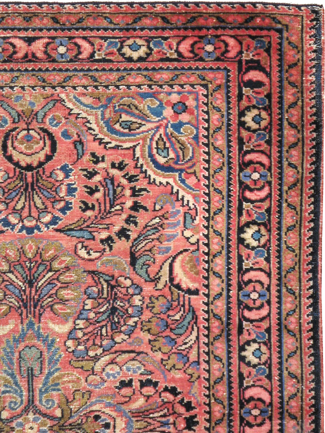 Vintage Persian Lilihan Rug, No.20488 - Galerie Shabab