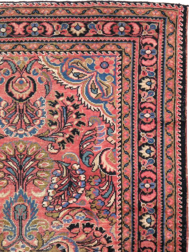 Vintage Persian Lilihan Rug, No.20488 - Galerie Shabab