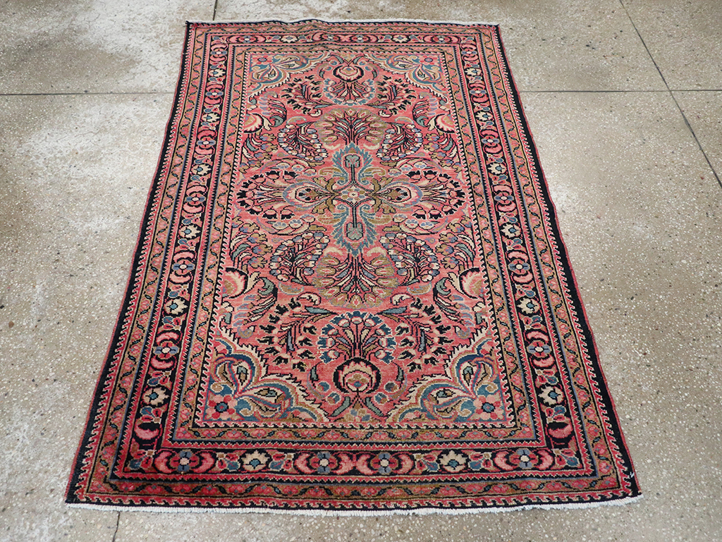 Vintage Persian Lilihan Rug, No.20488 - Galerie Shabab