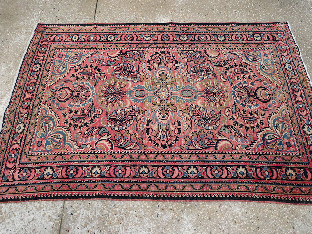 Vintage Persian Lilihan Rug, No.20488 - Galerie Shabab