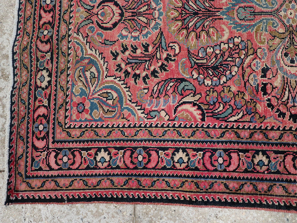 Vintage Persian Lilihan Rug, No.20488 - Galerie Shabab