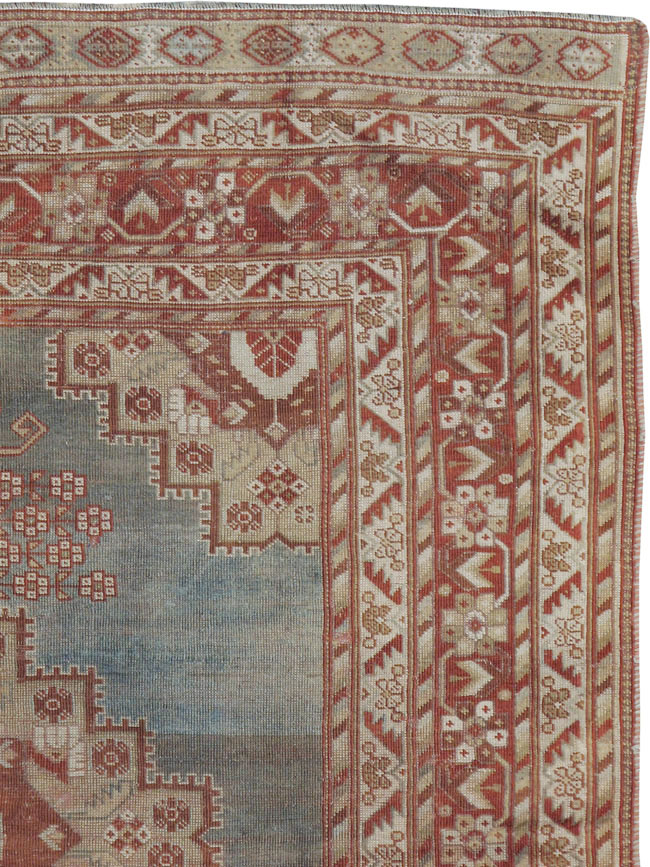 Antique Persian Afshar Square Rug, No.20492 - Galerie Shabab