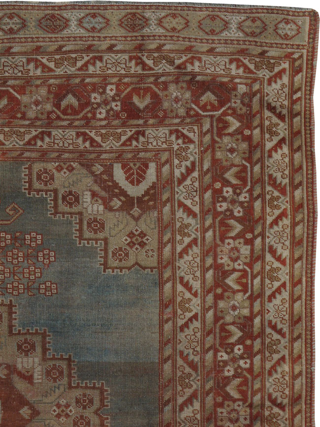 Antique Persian Afshar Square Rug, No.20492 - Galerie Shabab