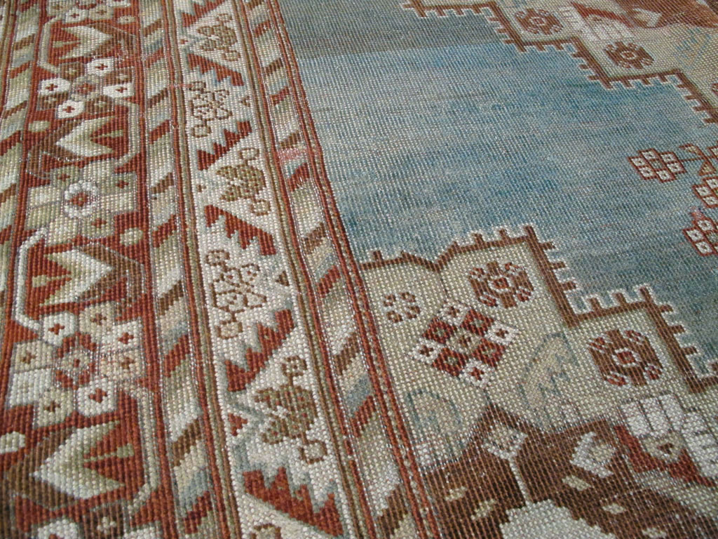 Antique Persian Afshar Square Rug, No.20492 - Galerie Shabab