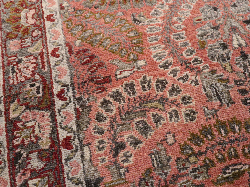 Vintage Persian Hamadan Rug, No.20493 - Galerie Shabab
