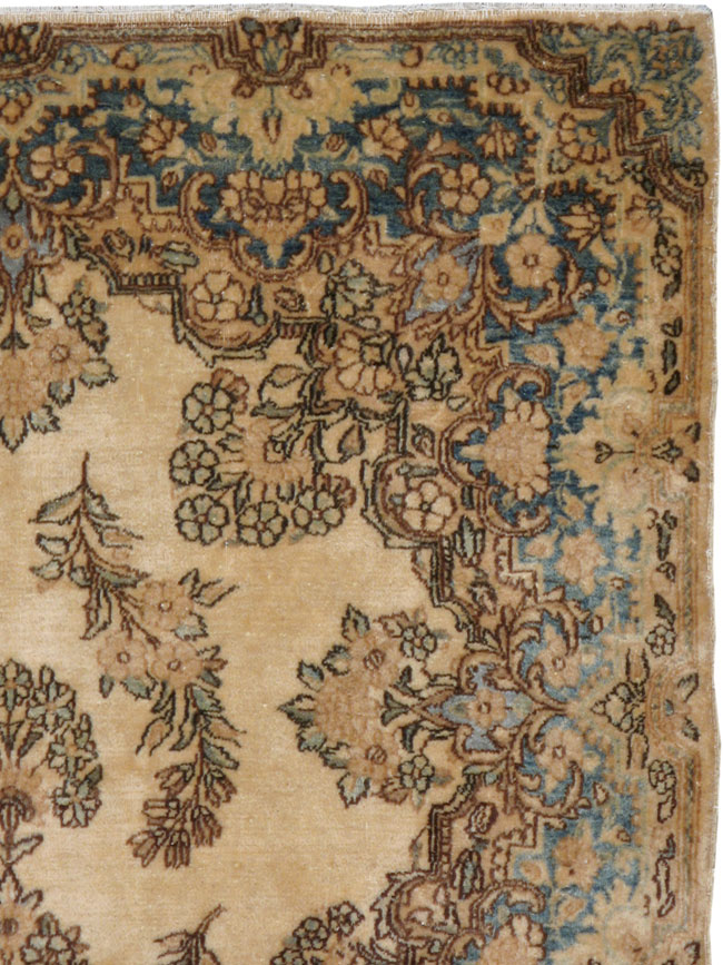 Antique Kerman Rug, No.20494 - Galerie Shabab