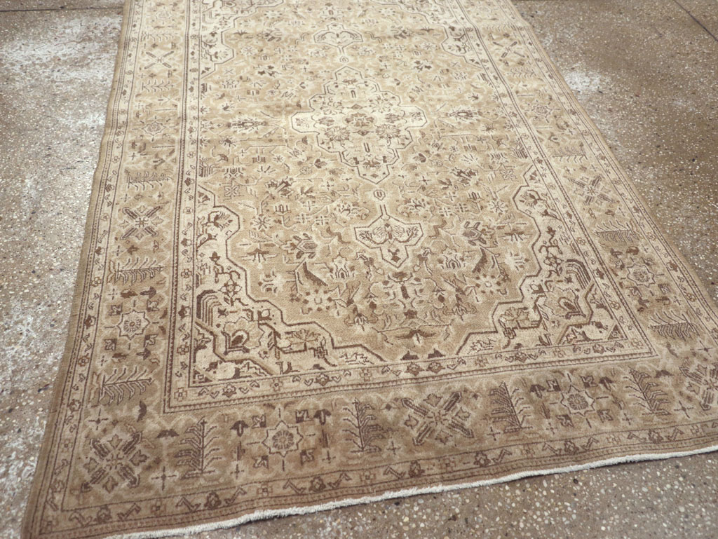 Vintage Persian Kashan Rug, No.20511 - Galerie Shabab