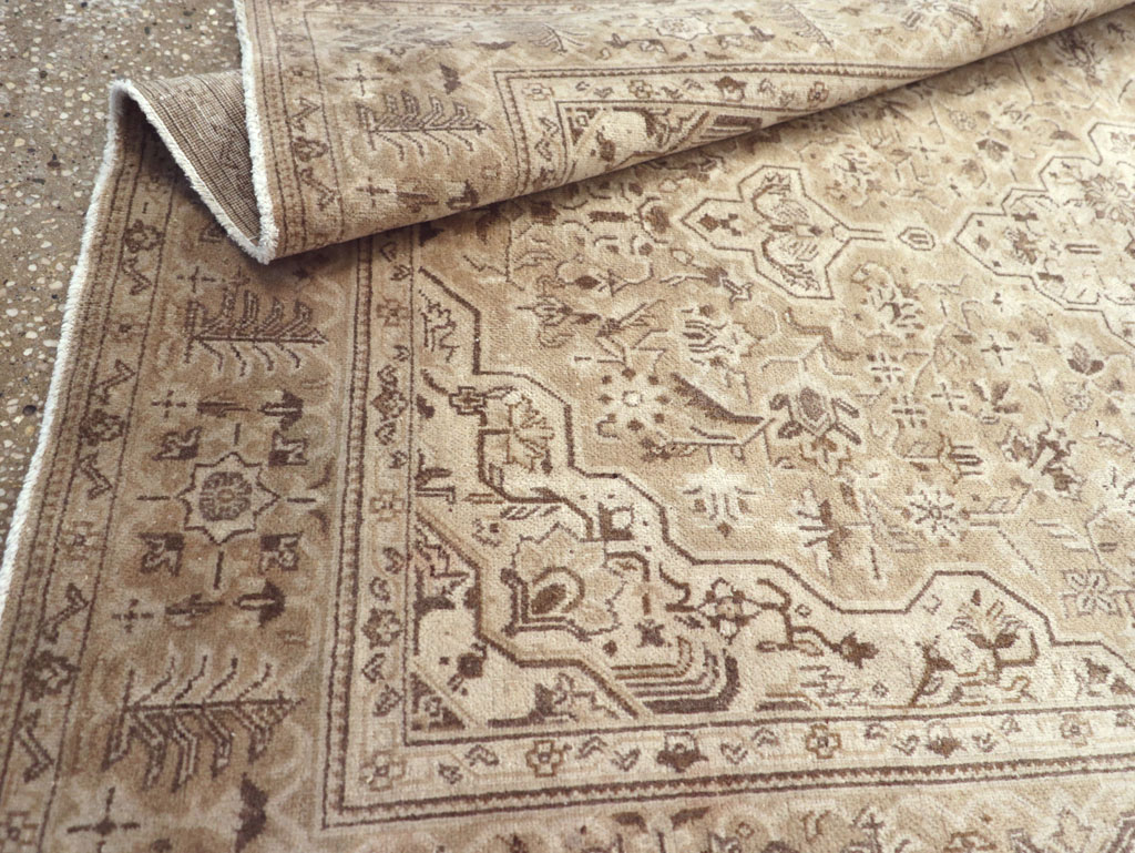 Vintage Persian Kashan Rug, No.20511 - Galerie Shabab