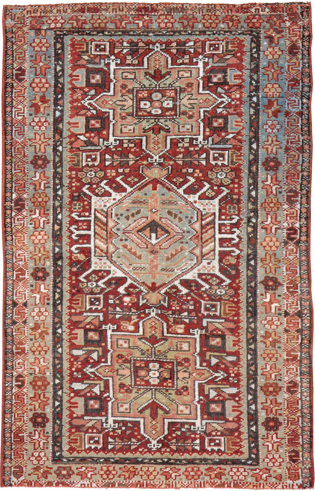 Vintage Persian Karajeh Rug, No.20512 - Galerie Shabab